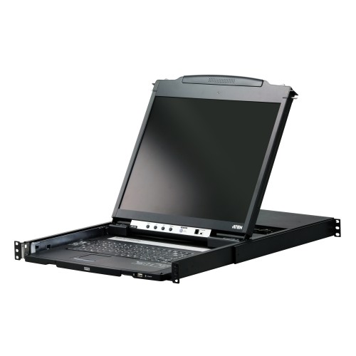 ATEN Dual Rail LCD Console (PS/2-USB, VGA) [CL5800]